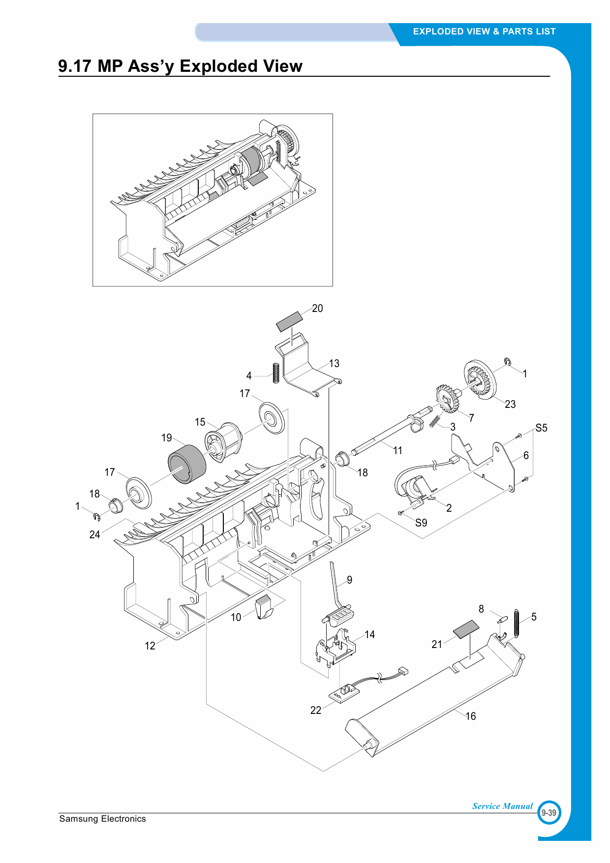 Samsung Color-Laser-Printer CLP-500 Parts Manual-5